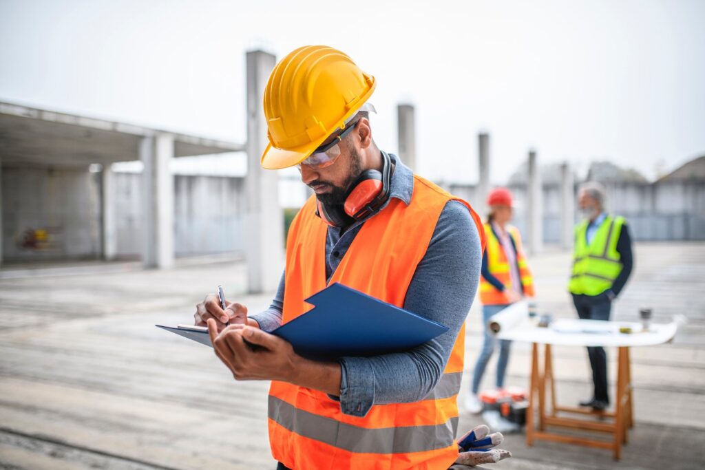 employees on site