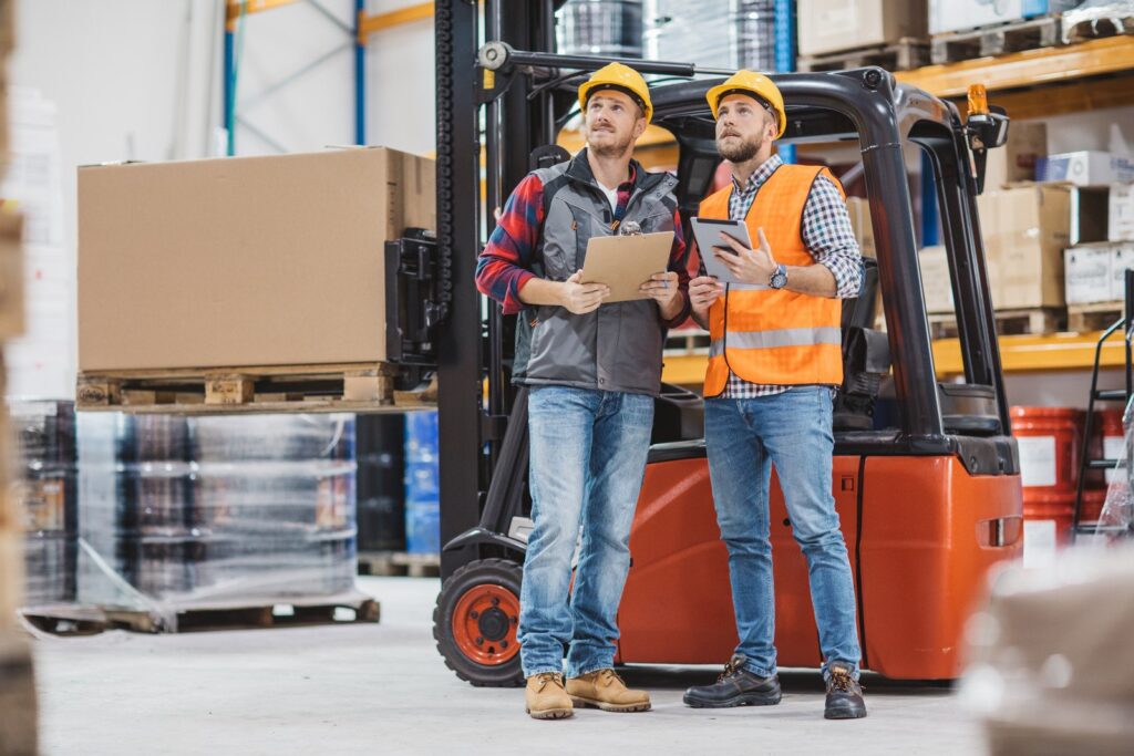 Elektrofahrwerk in der Werkstatt