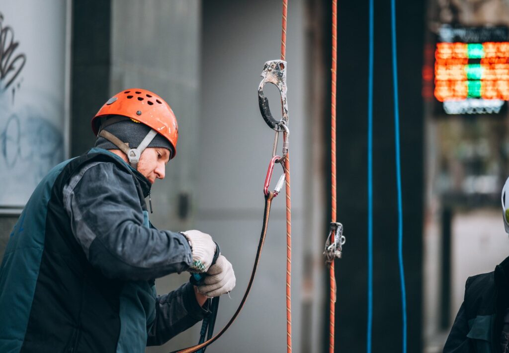 stagiaires en formation à l'alpinisme