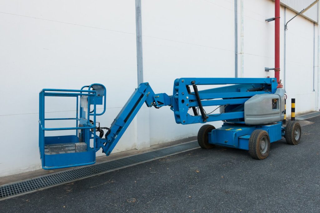 aerial lift on a white background